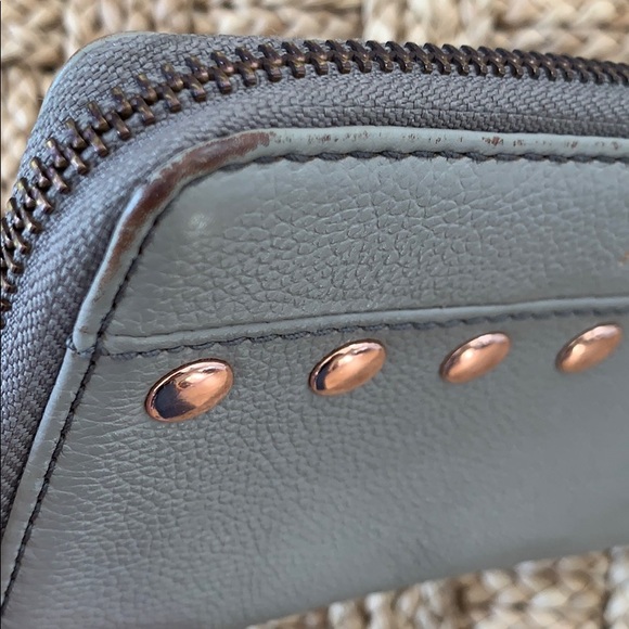 Fossil JORI RFID Tech Wallet Wristlet Taupe - Picture 7 of 12